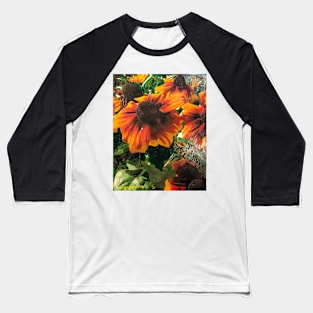 Coneflowers Baseball T-Shirt